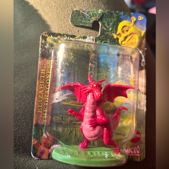 Dreamworks - Shrek - Dragon/Elizabeth - Mini Figure - Approx. 2 1/8 Inches High - Picture 1 of 2